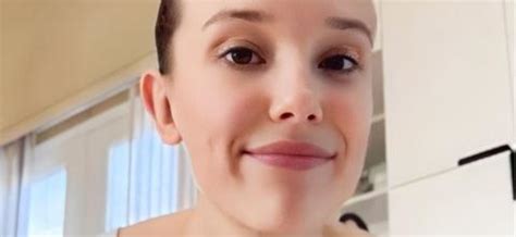 milly bobby brown boobs|Millie Bobby Brown Frees The Nipple In Skimpy Pajamas